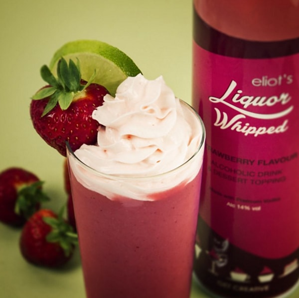 Взбитые сливки с алкоголем