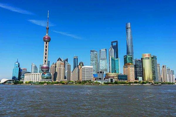 19. Shanghai gökdelenleri ve plazalar