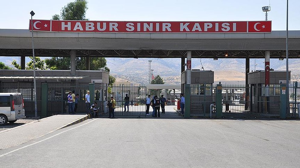 Habur Sınır Kapısı Giriş ve Çıkışlara Kapatıldı