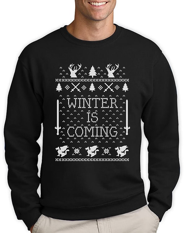 8. Фуфайка с жизненным девизом.