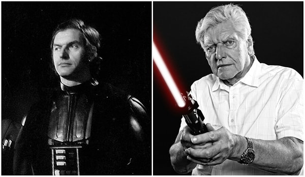 7. David Prowse (Darth Vader) 1977 - 2015