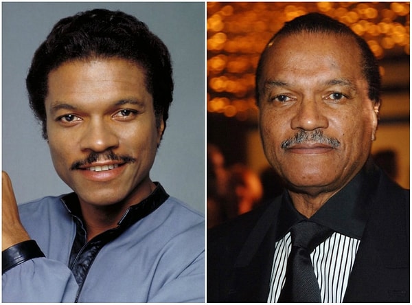 11. Billy Dee Williams (Lando Calrissian) 1980 - 2014