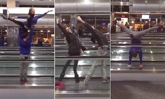 Uçakları Rotar Yapan State Street Bale Grubundan Havaalanında Ufak Bir Gösteri