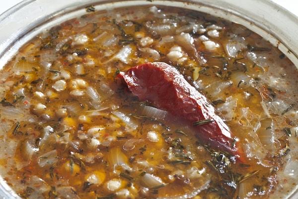 7. Enfes yemeklerin çıktığı yer: Antep'in bir güzel çorbası da Alaca Çorbası
