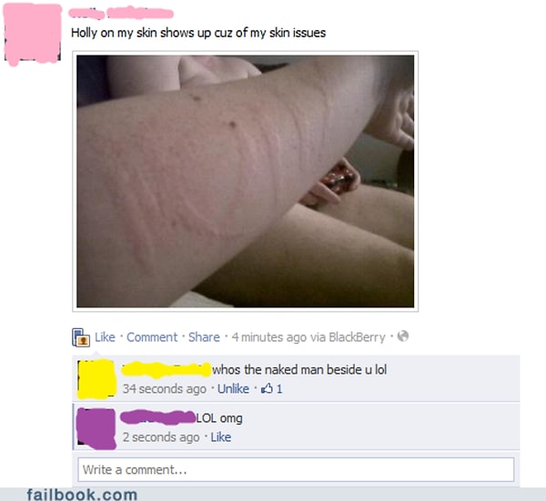 3. Что за голый мужик с тобой?