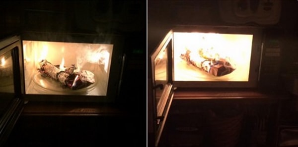 12. Некто, решивший развести у себя в квартире костерок.