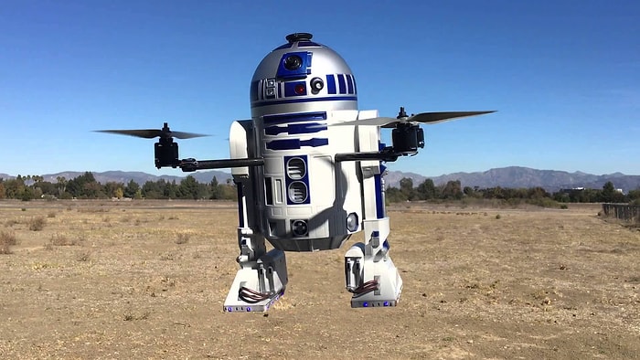 Dünyanın İlk R2D2 Tasarımlı Drone'u