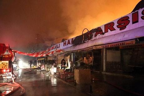 Ankara’da 253 Dükkanlık İş Merkezinde Büyük Yangın