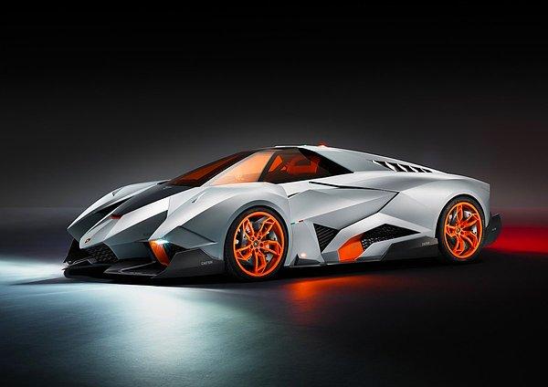 10. Fütüristik görünümlü "Lamborghini Egoista"