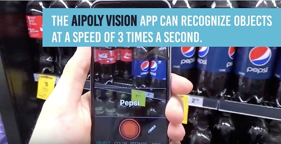 Görme Engelliler İçin Nesnelerin İsimlerini Söyleyen Başarılı Uygulama: Aipoly