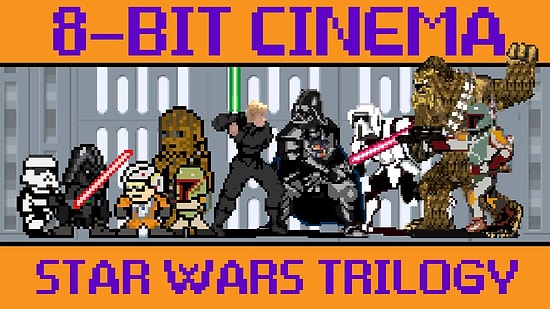 Kesinlikle Oynamak İsteyeceksiniz! Star Wars Trilojisinin 8-Bit Versiyonu