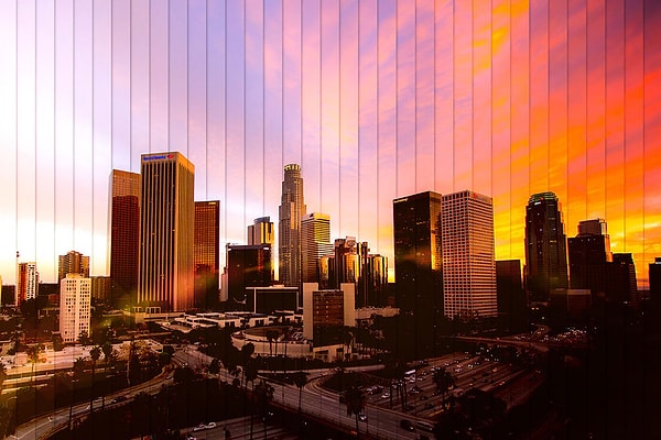 6. Чикаго. Общее количество объединенных фотографий - 35, время съемок - 15 минут