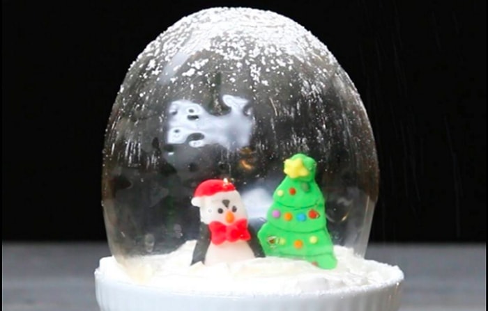 Siz Kar Küresini Sadece Süs Olarak mı Kullanıyorsunuz? İşte 6 Adımda Tatlı Hali!
