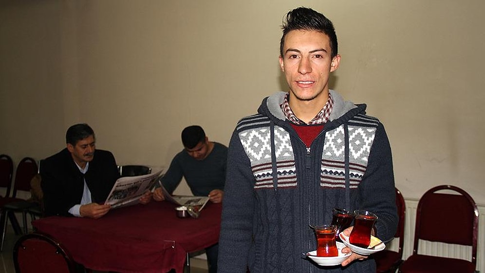 Gündüz Çaycı, Akşam Halterci... Ekonomik Sıkıntılar Ona Engel Değil