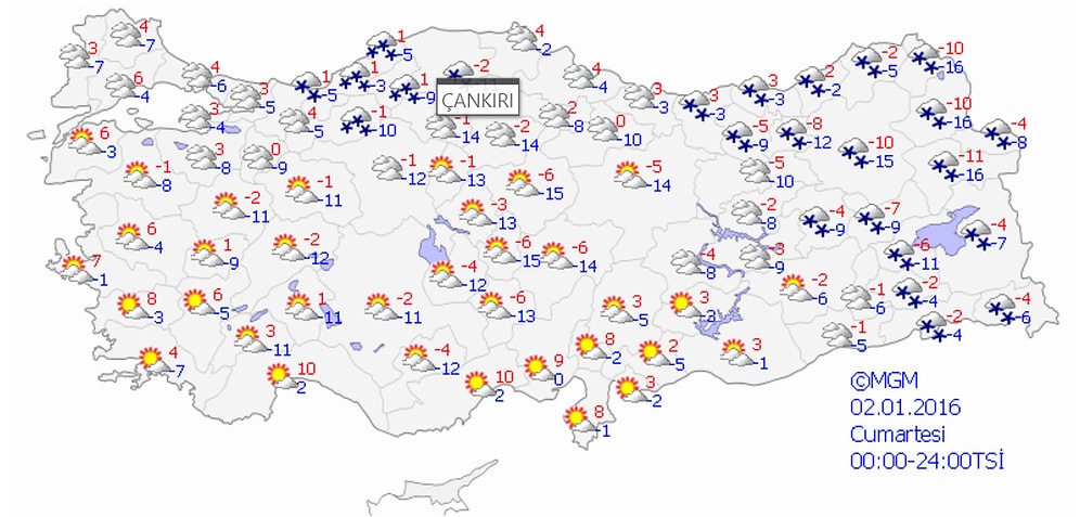 Bugün Hava Nasıl Olacak?