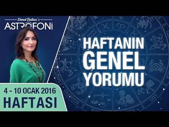 4 - 10  Ocak 2016 Haftalık Burç Yorumu Videoları