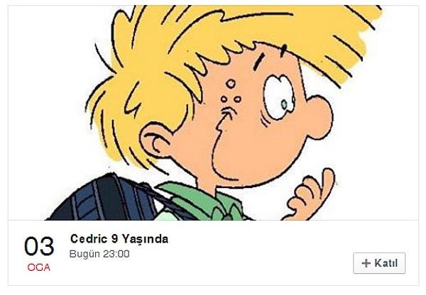 3. Cedric 9 yaşında