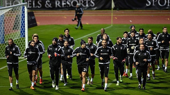 Beşiktaş'ta İkinci Yarı Hazırlıkları Başladı