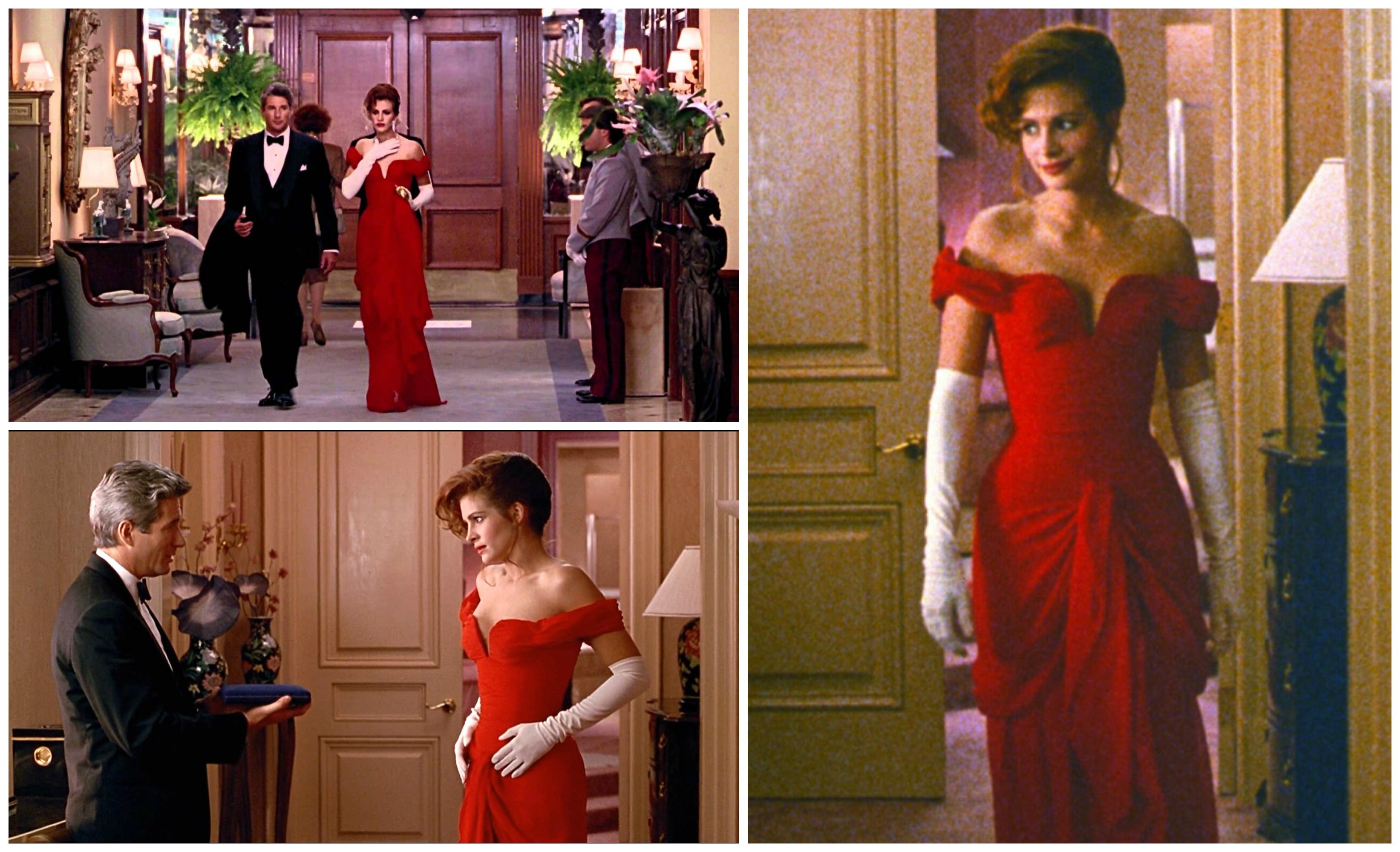 Джулия Робертс красотка красное платье