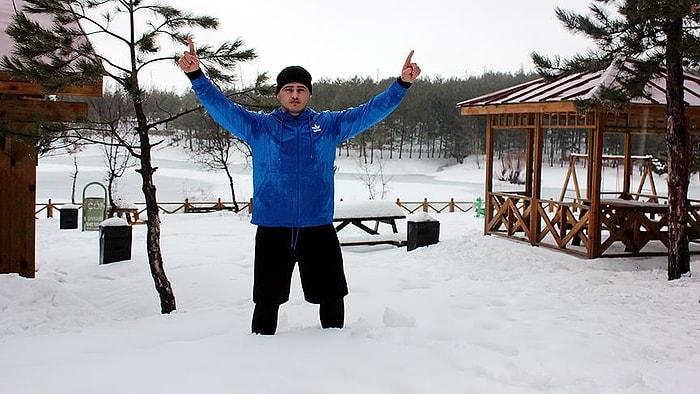 Rıza Kayaalp'in Olimpiyatta Altın Madalya Hedefi Kar Kış Dinlemiyor