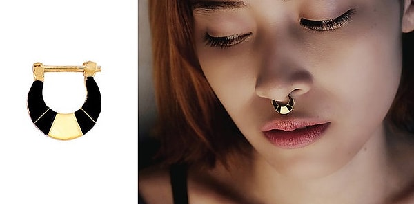 15. Золото с черным акцентом.