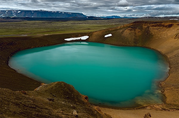 3. Геотермальное озеро Вита, Исландия