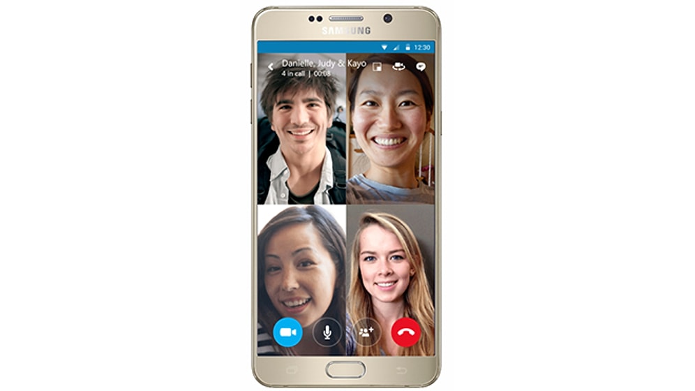 Skype Görüntülü Grup Sohbeti Artık Mobilde