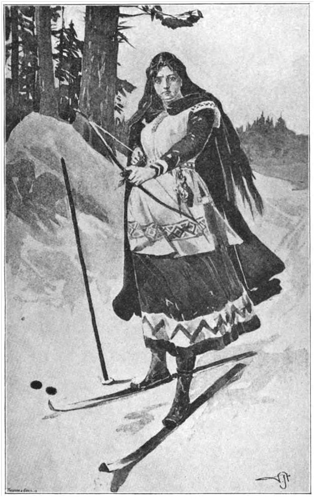 6. Kayan Tanrıça Skaði ve Tanrı Ullr
