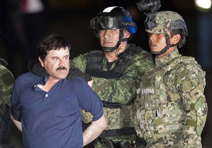 Meksikalı Uyuşturucu Baronu El Chapo'nun Evine Baskın Anları