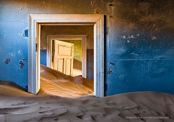 9. Заброшенный шахтерский город, Намибия