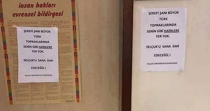 Bildiri İmzalayan Akademisyenlerin Kapılarına İşaret ve Tehdit Notu