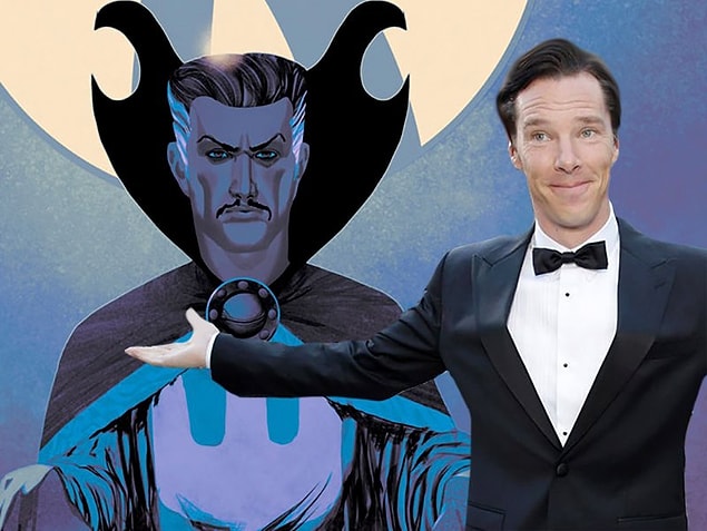 7. Marvel'ın Doctor Strange filminde Benedict Cumberbatch'i göreceğiz. 4 Kasım'da vizyona girecek olan bu film o kadar farklı ki yapımcılar en başta çekemeyiz bile demişler.