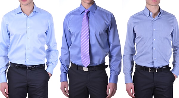 4. Синяя рубашка