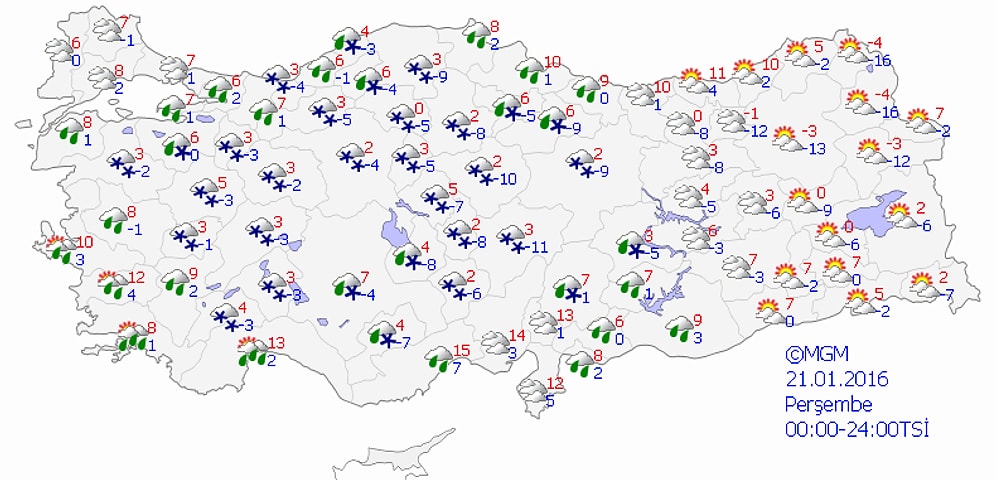 Ülkemiz Yeni Bir Soğuk Hava Sisteminin Etkisine Giriyor