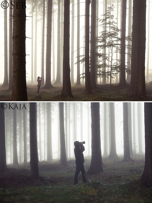 3. А начиналось все так: Sebastian дал дочери фотоаппарат для прогулки с классом. В результате он ожидал увидеть десятки фотографий, но обнаружил только 5 снимков. Зато каких!...