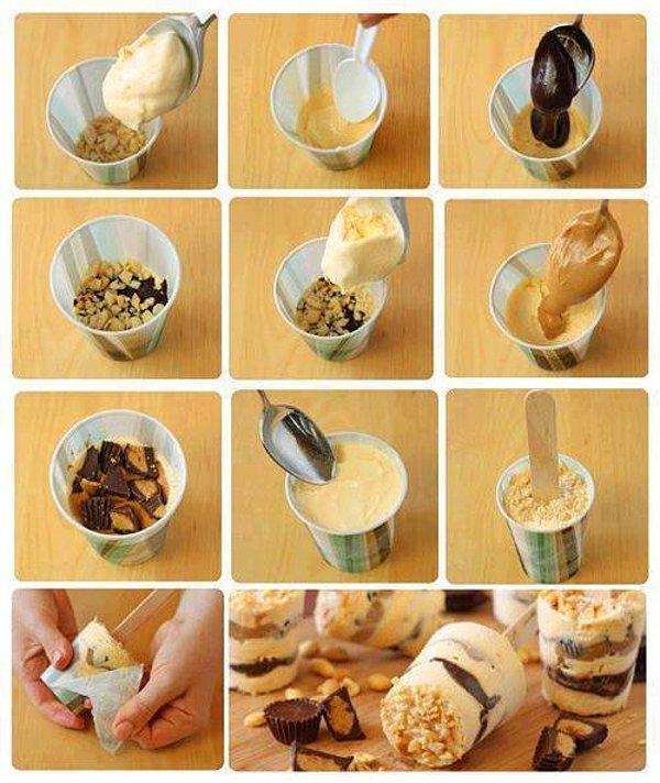 4. Evdeki vanilyalı pudingi mükemmel bir dondurma olarak servis edebilirsiniz.