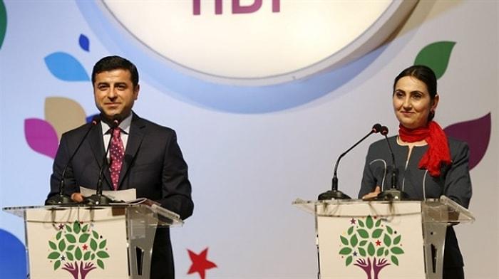 HDP'de Demirtaş ve Yüksekdağ Yeniden Eş Genel Başkan