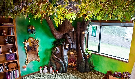 18 месяцев на детскую мечту: любящий отец создал сказочное дерево для своей принцессы