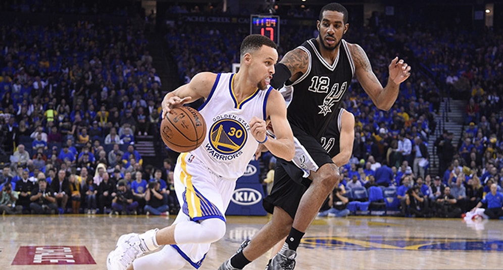 Curry, Spurs'ü Darmadağın Etti