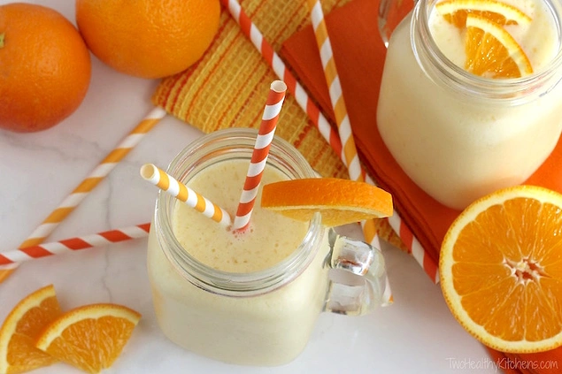 Portakallı smoothie