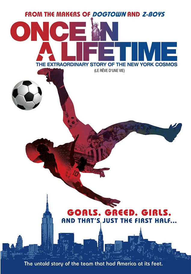 7. Once in a Lifetime: The Extraordinary Story of the New York Cosmos (2006) IMDb: 7.3