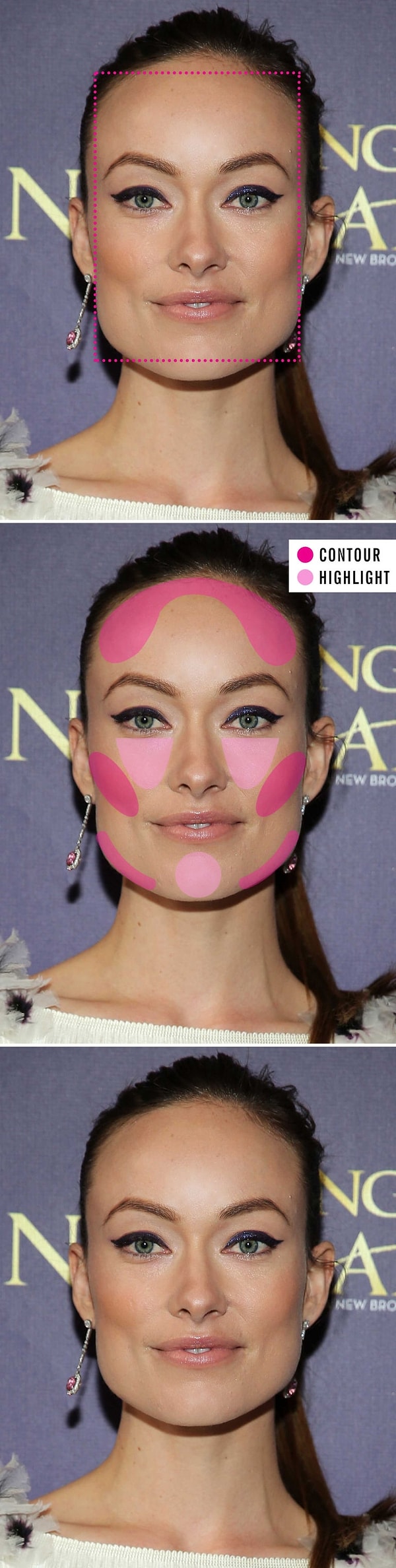 Если формой вашего лица является прямоугольник.