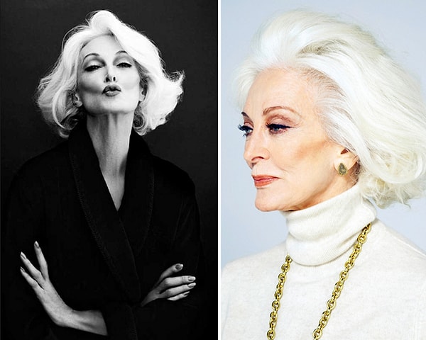 14. Кармен, светящаяся жизненной энергией, говорит: "Я хочу прожить до 100 лет! А когда я умру, я хочу, чтобы на мне были каблуки на шпильках!"