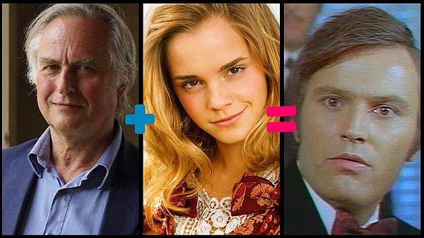 7. Richard Dawkins + Emma Watson = Ediz Hun
