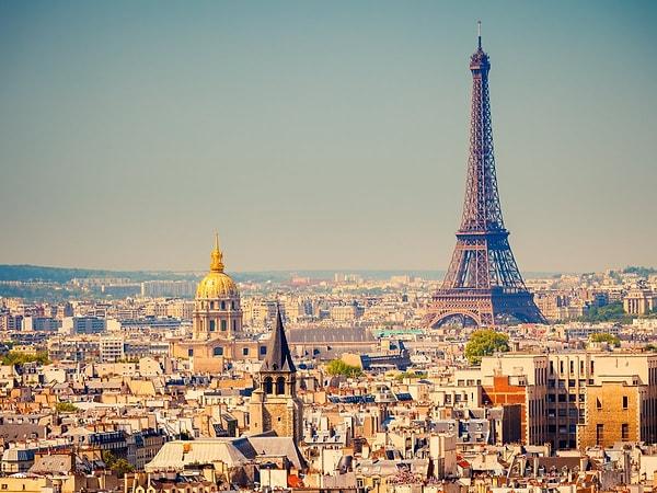 5. Paris, Fransa: 14.97 milyon yabancı ziyaretçi