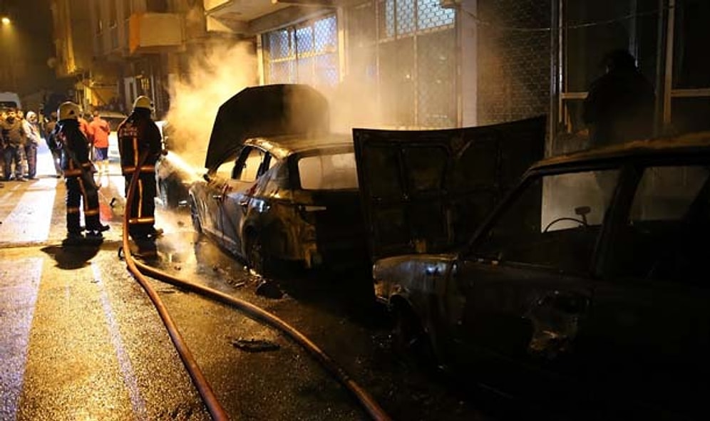 İstanbul, Ankara ve Adana'da 11 Araç Kundaklandı