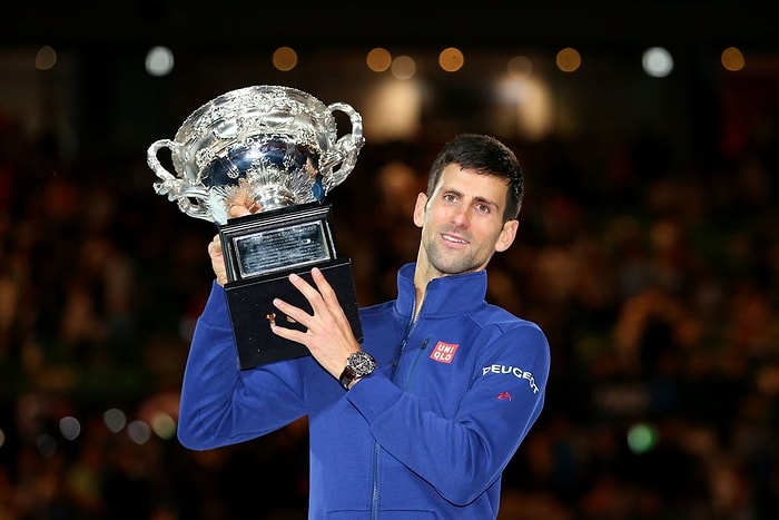 Avustralya Açık'ta Şampiyon Novak Djokovic