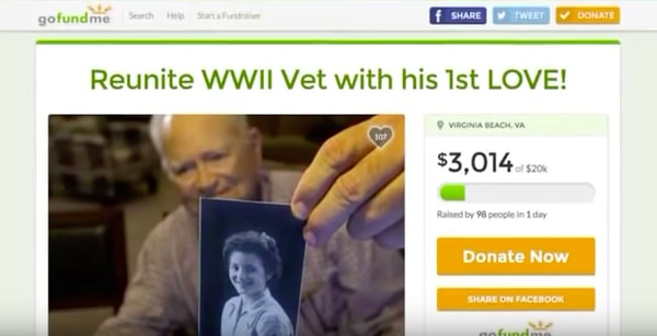 Теперь пара каждый день общается в интернете. А на сайте GoFoundMe мужчине помогли собрать необходимую для билета на самолет сумму денег.