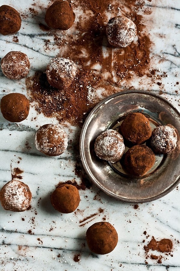 3. Трюфели из темного шоколада, не требующие запекания