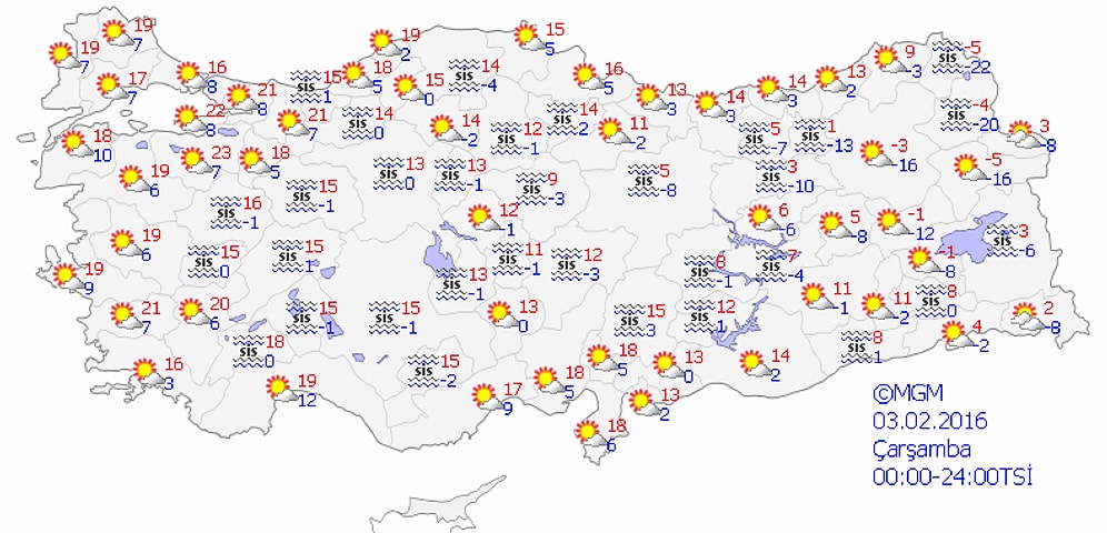 Hava Sıcaklığı Ülke Genelinde Mevsim Normalleri Üzerinde